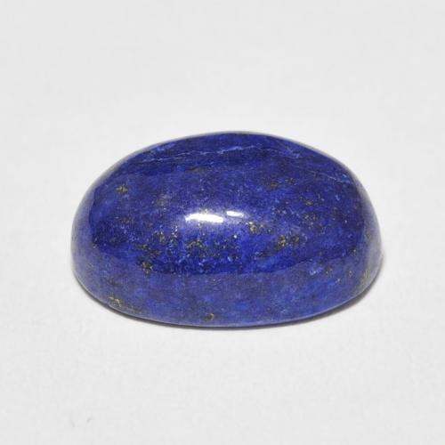 10.82克拉天然青金石，椭圆形，不透明