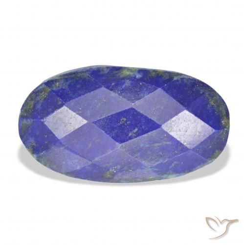10.68ct 天然 深蓝色 青金石, 椭圆形, 不透明