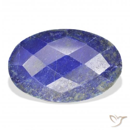 26.36ct 天然 深蓝色 青金石, 椭圆形, 不透明, Photo A