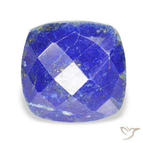 10.36ct 天然 中蓝 青金石, 软垫, 不透明