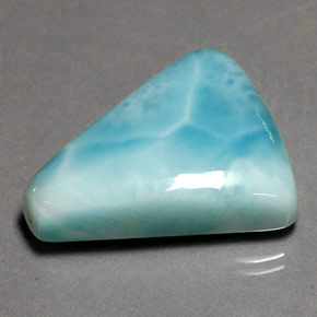 35.80克拉天然拉利玛石，异形，26.3×21.8毫米，不透明