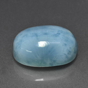 11.25克拉天然拉利玛石，椭圆形切割，16×12.1毫米，不透明