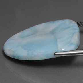 64.62克拉天然拉里马尔，异形，不透明