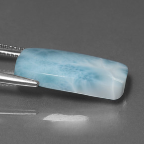 11.30克拉天然拉里马尔，垫形剪裁，不透明