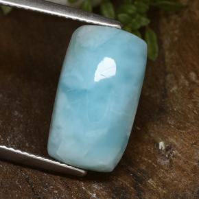 8.00克拉天然拉利玛石，垫形剪裁，16.8×9.7毫米，不透明