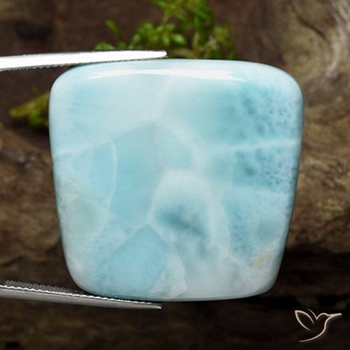 57.85ct 天然 海泡蓝 拉里马尔, 花式切割, 不透明