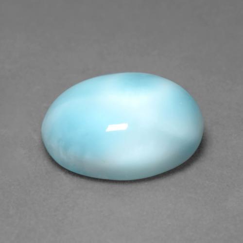 5.18克拉天然拉利玛石，椭圆形切割，11.9×10毫米，不透明