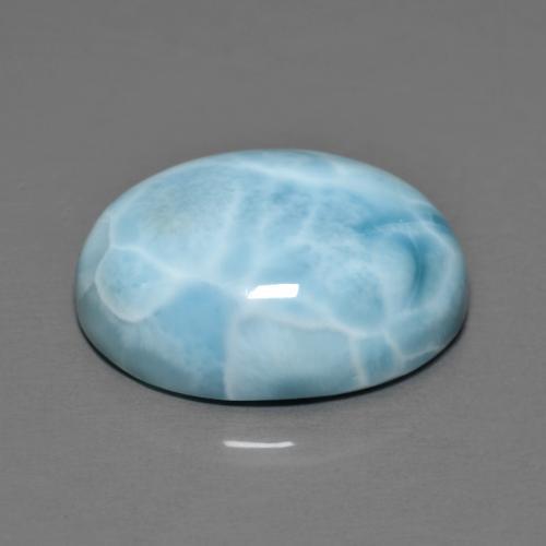 9.48克拉天然拉利玛石，椭圆形切割，15.9×12.2毫米，不透明