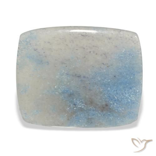 13.63ct 天然 浅蓝色 天蓝石, 软垫, 半透明