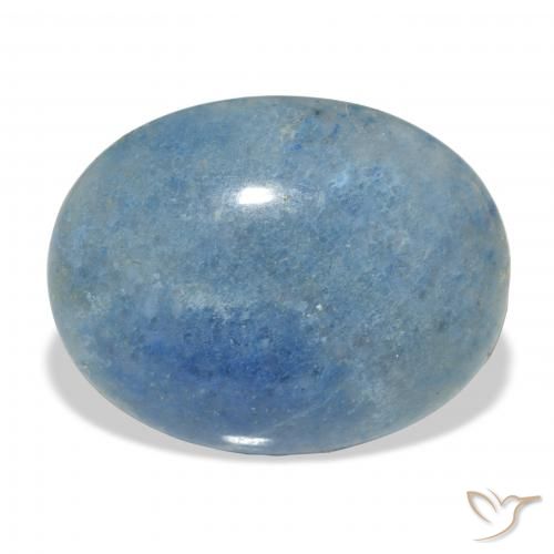 24.67ct 天然 天蓝 天蓝石, 椭圆形, 不透明