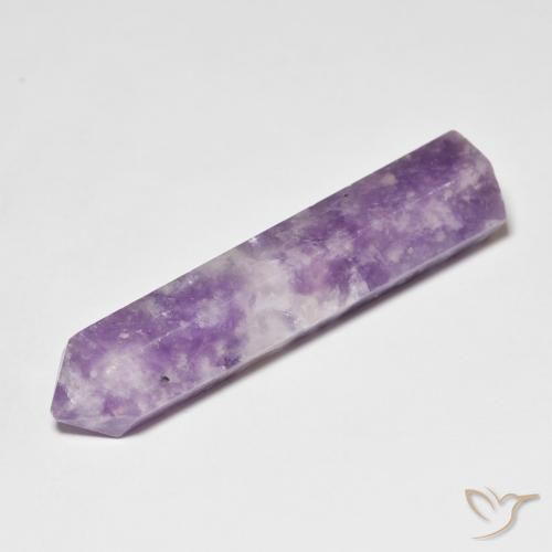 27.54ct 天然 紫色 紫色 锂云母, 花式切割, 不透明