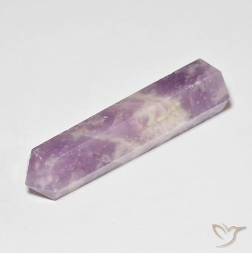 30.02ct 天然 淡红紫 锂云母, 花式切割, 不透明