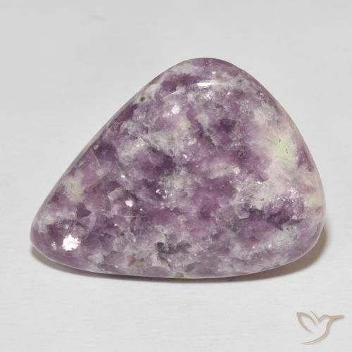 33.16ct 天然 彩色 锂云母, 梨形, 不透明