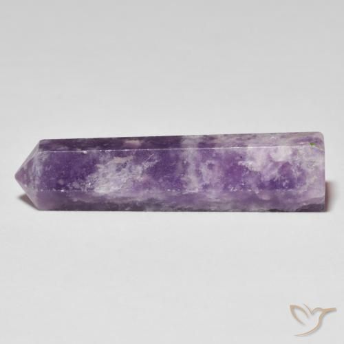 23.59ct 天然 中深紫 锂云母, 花式切割, 不透明