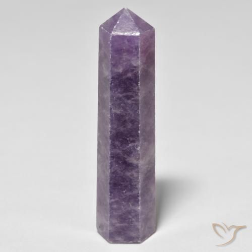 26.71ct 天然 中深紫 锂云母, 花式切割, 不透明