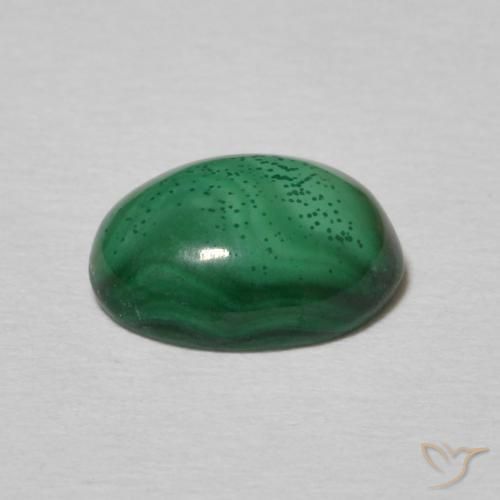 2.32克拉天然孔雀石，椭圆形，不透明