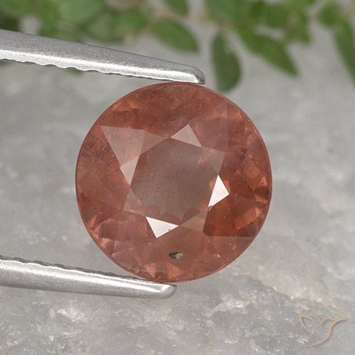 2.56ct 天然 覆盆子粉 马来亚石榴石, 圆形的, VS