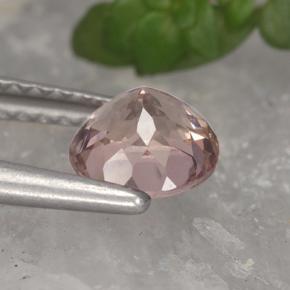 1.07克拉天然马来亚石榴石，圆形切割，VS