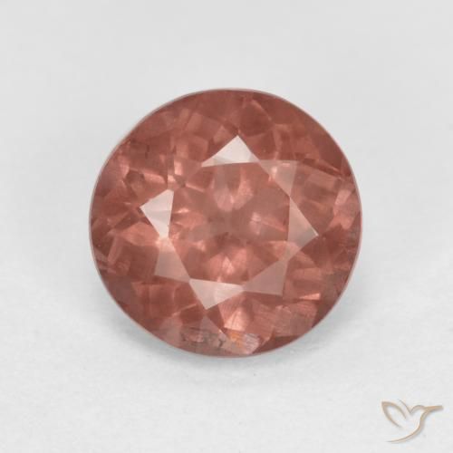 0.83ct 天然 中粉红色 马来亚石榴石, 圆形的, VS