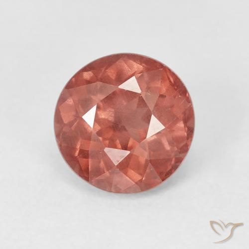 1.86ct 天然 红粉色 马来亚石榴石, 圆形的, VS