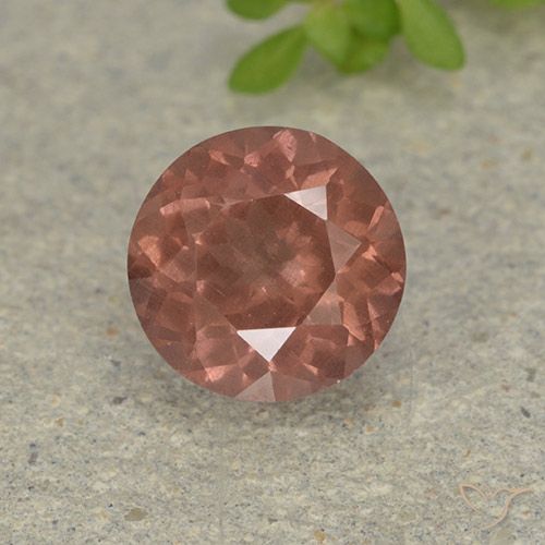 1.81ct 天然 中粉红色 马来亚石榴石, 圆形的, VS