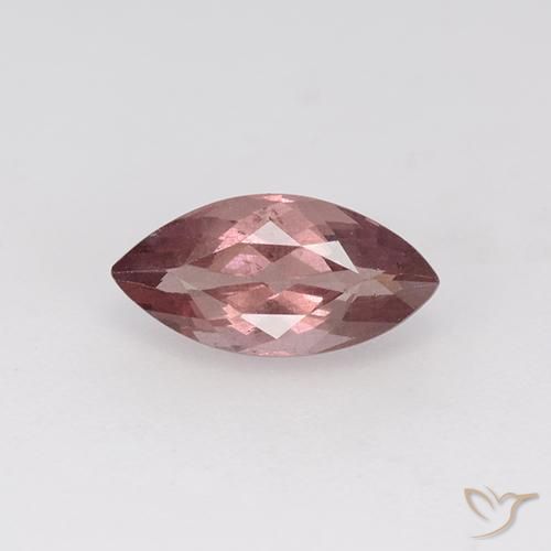1.44ct 天然 浅粉色 马来亚石榴石, 榄尖形, VS