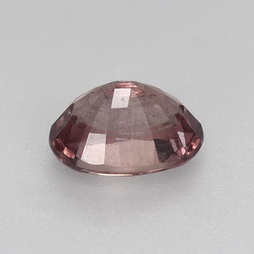 0.75克拉天然红色马来亚石榴石，椭圆形切割，6.1×4.4毫米，VS