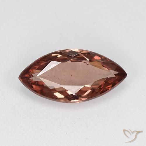 1.22ct 天然 深红色 马来亚石榴石, 榄尖形, VS