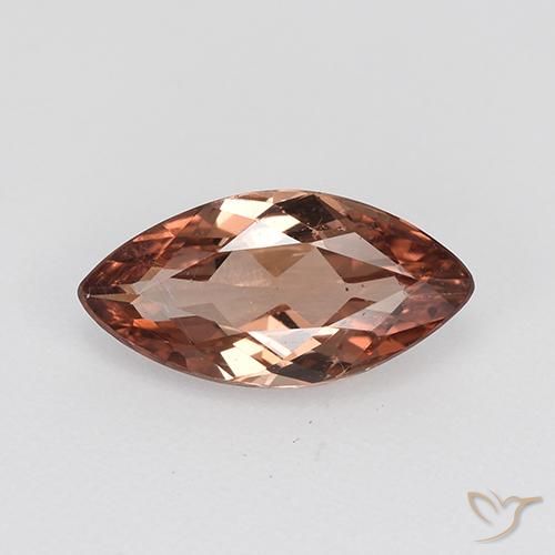 1.07ct 天然 暗红色 马来亚石榴石, 榄尖形, VS