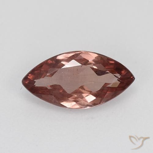 0.90ct 天然 暗红色 马来亚石榴石, 榄尖形, VS-SI