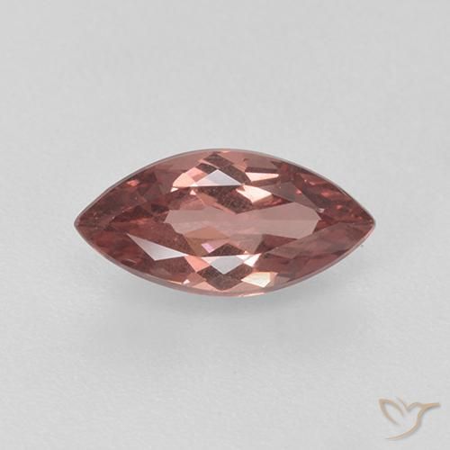 1.35ct 天然 浅紫檀粉 马来亚石榴石, 榄尖形, VS-SI