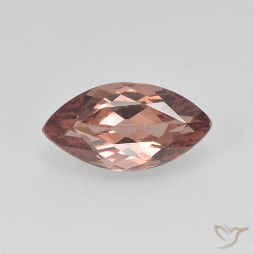 1.14ct 天然 暖棕 马来亚石榴石, 榄尖形, VVS-VS
