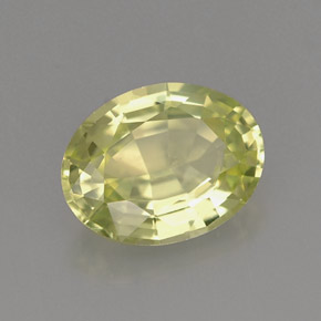 1.26克拉天然绿色马里石榴石，椭圆形切割，7.9×6.1毫米，VVS-VS
