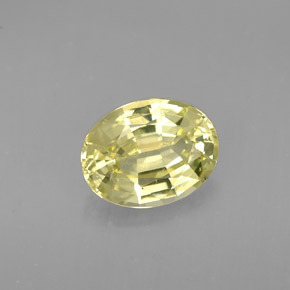 1.35克拉天然绿色马里石榴石，椭圆形切割，7.8×6毫米，VS