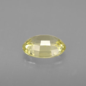 1.35克拉天然绿色马里石榴石，椭圆形切割，7.8×6毫米，VS