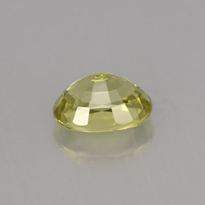 1.15克拉天然绿色马里石榴石，椭圆形切割，7×5.2毫米，VS