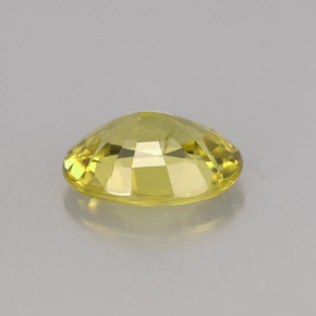 1.41克拉天然黄色马里石榴石，椭圆形切割，8.3×6毫米，VS