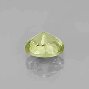 1.23克拉天然绿色马里石榴石，椭圆形切割，7×5.8毫米，VVS-VS