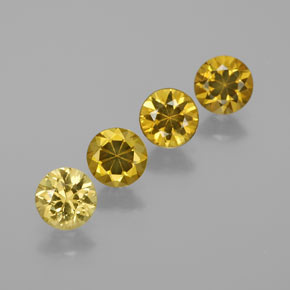 克拉天然马里石榴石，圆形切割，VVS-VS