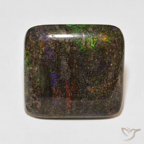 51.05ct 天然 彩色 Matrix Opal, 软垫, 不透明