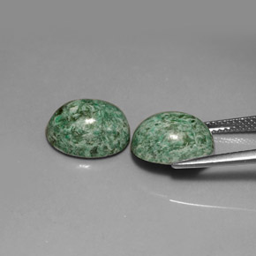 克拉天然莫坐坐，椭圆形切割，不透明