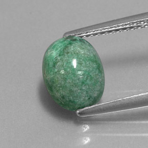 2.22克拉天然莫坐坐，椭圆形切割，不透明