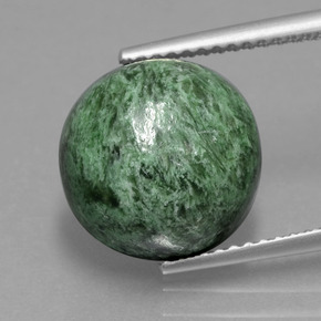 8.55克拉天然莫坐坐，圆形切割，不透明