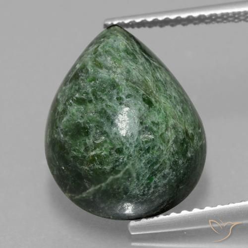 9.99ct 天然 大地绿 莫坐坐, 梨形, 不透明