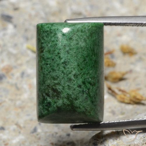 23.85ct 天然 中绿色 莫坐坐, 狭长方形, 不透明