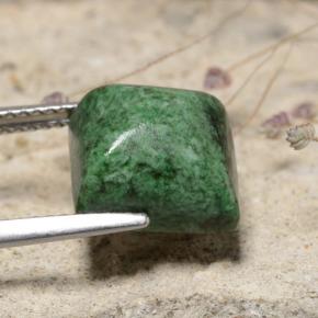 6.86克拉天然抹西西玉，正方形，不透明