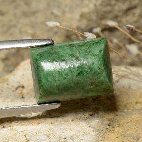 6.77克拉天然莫坐坐，狭长方形，不透明