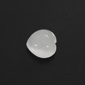 2.69克拉天然奶油色月光石，透明，9.1×9毫米，透明/半透明
