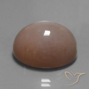 24.60克拉天然月长石，椭圆形，半透明