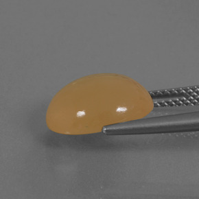 4.60克拉天然月长石，椭圆形切割，半透明